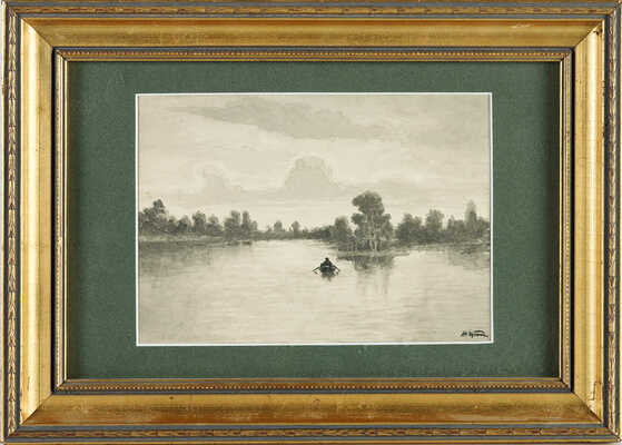 Краснов Тихон Ксенофонтович. Озеро Селигер